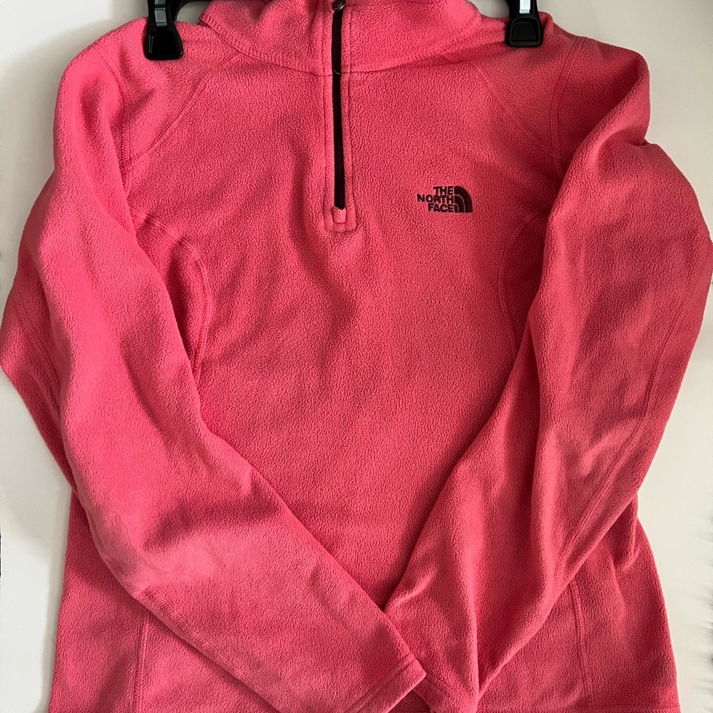 Pink North Face Fleece Pullover